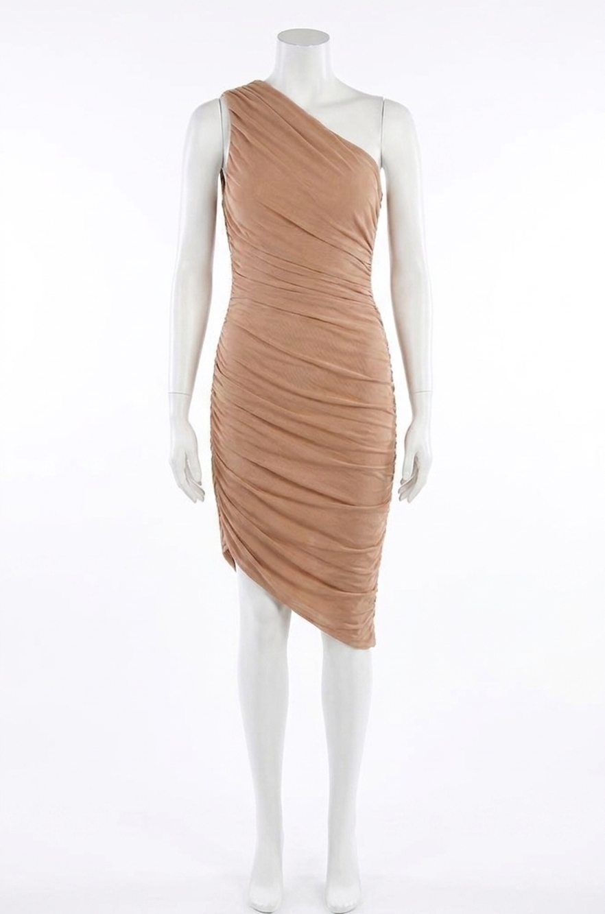 NEW ELLIATT posey mini dress in nude
